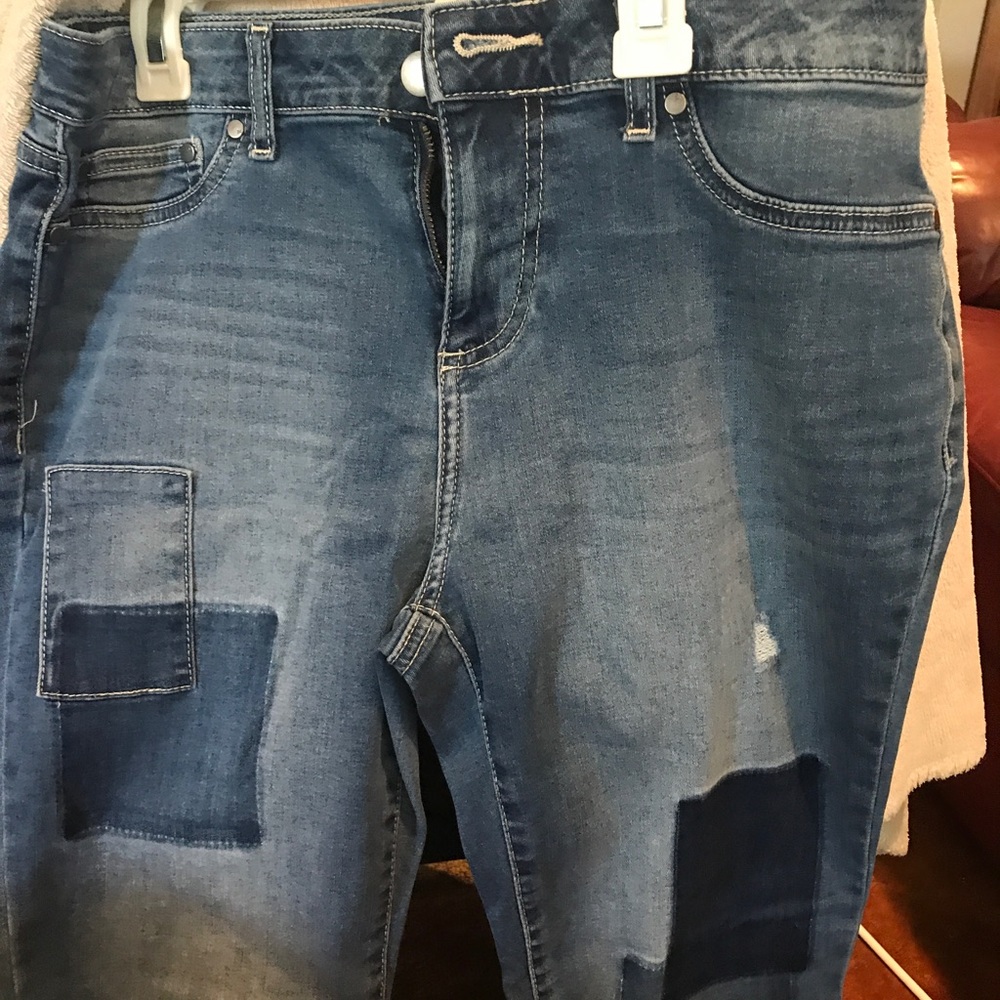 Patchwork jeans